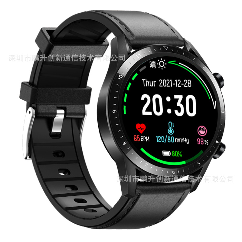 Smart heart rate, blood pressure, blood oxygen, infrared body temperature, SOS smart health and elderly care 4G watch pic 3