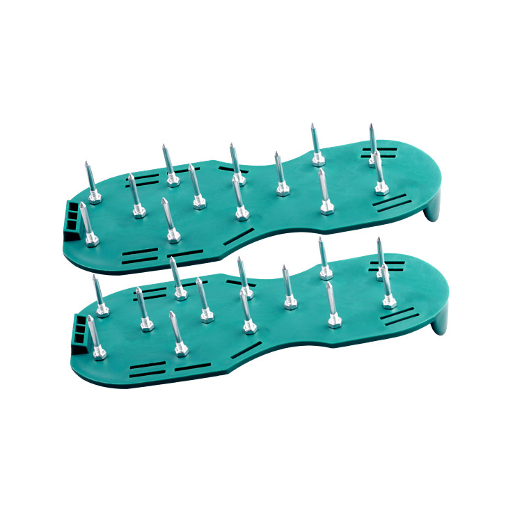 Garden grass loosening soil 4.2CM grass spiked shoes, lawn inflatable loosening soil shoes, self-leveling epoxy garden tools pic 27