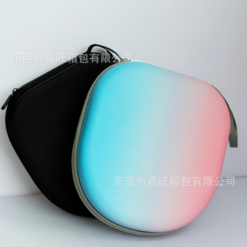 Customized waterproof gradient eva earphone case and multi-functional digital accessory packaging box for over-ear headphones pic 8