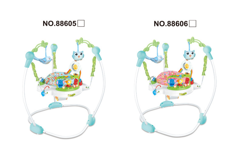 Cross-border baby jumping chair, fitness frame, music toy, newborn baby jumping park, multi-functional jumping swing pic 32