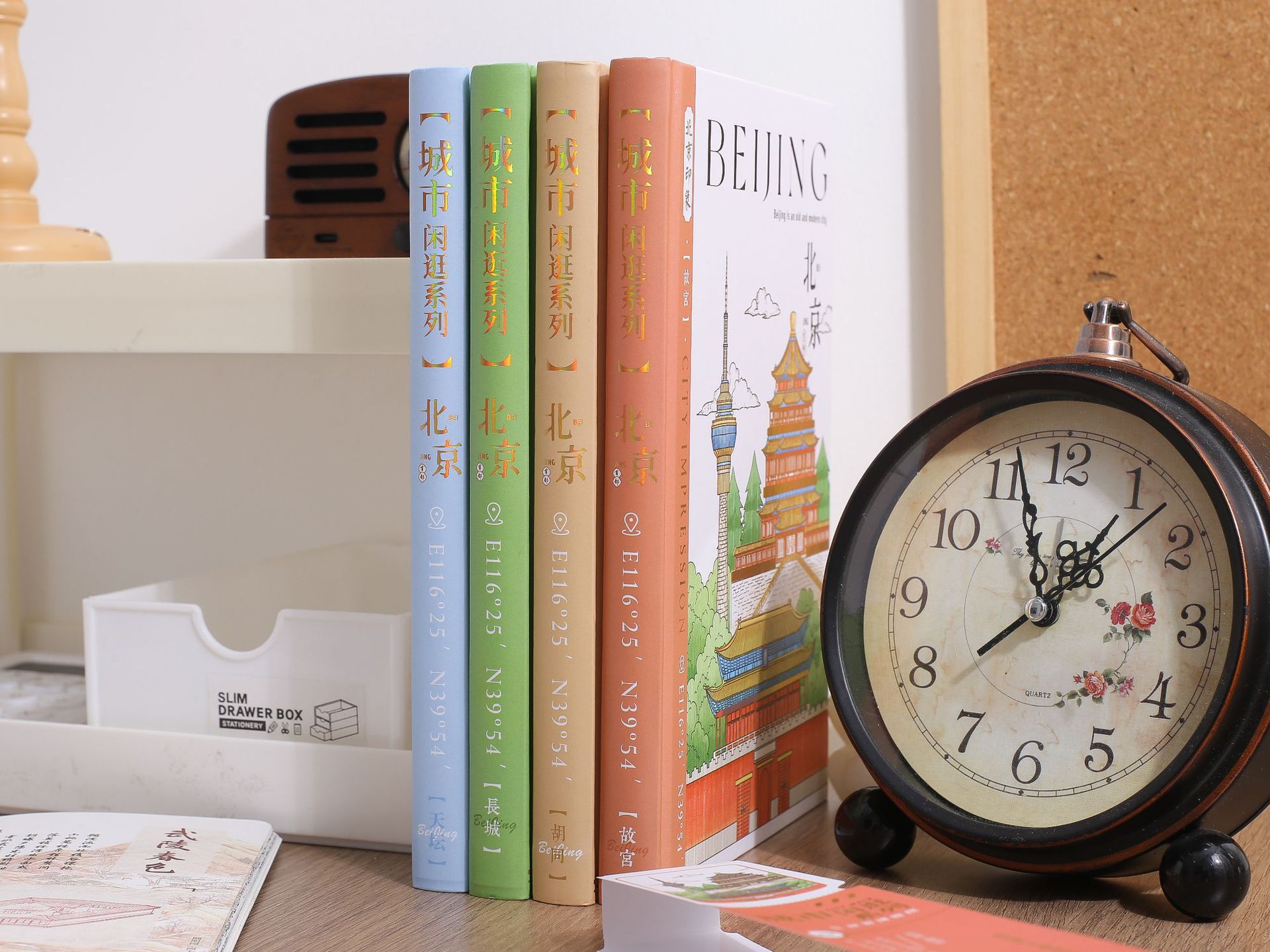 Jingu Stationery 25K City Stroll - Beijing Round-back Hardcover Notebooks, Handbooks, Student Notebooks pic 30