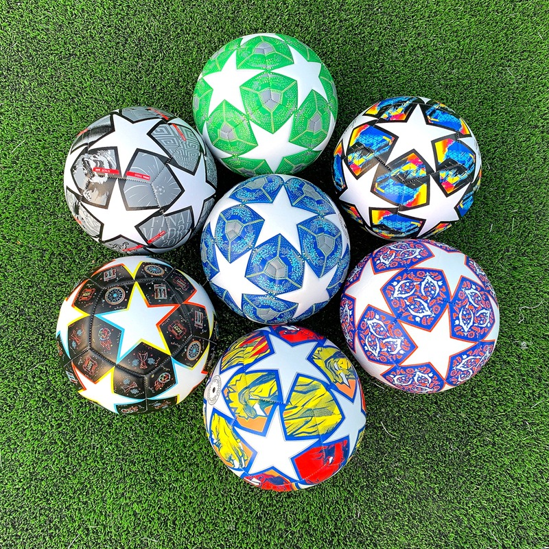 足球5号世界杯欧冠英超加厚训练比赛用球中学生football机缝批发详情1