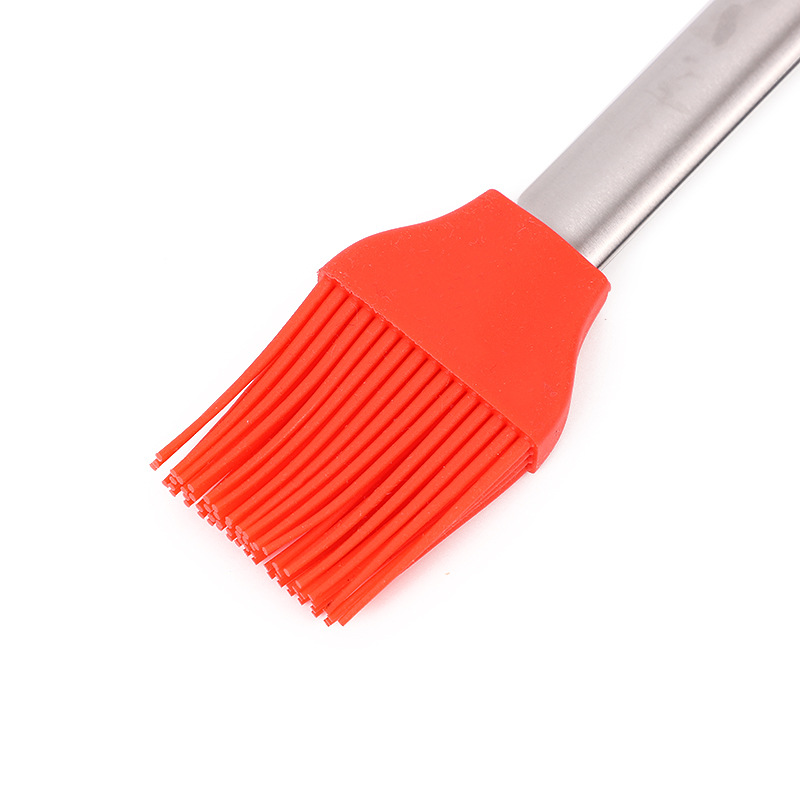 DIY baking tools, red silicone brushes, barbecue brushes, oil brushes, cake sweeping, barbecue grills, kitchen utensils wholesale pic 6