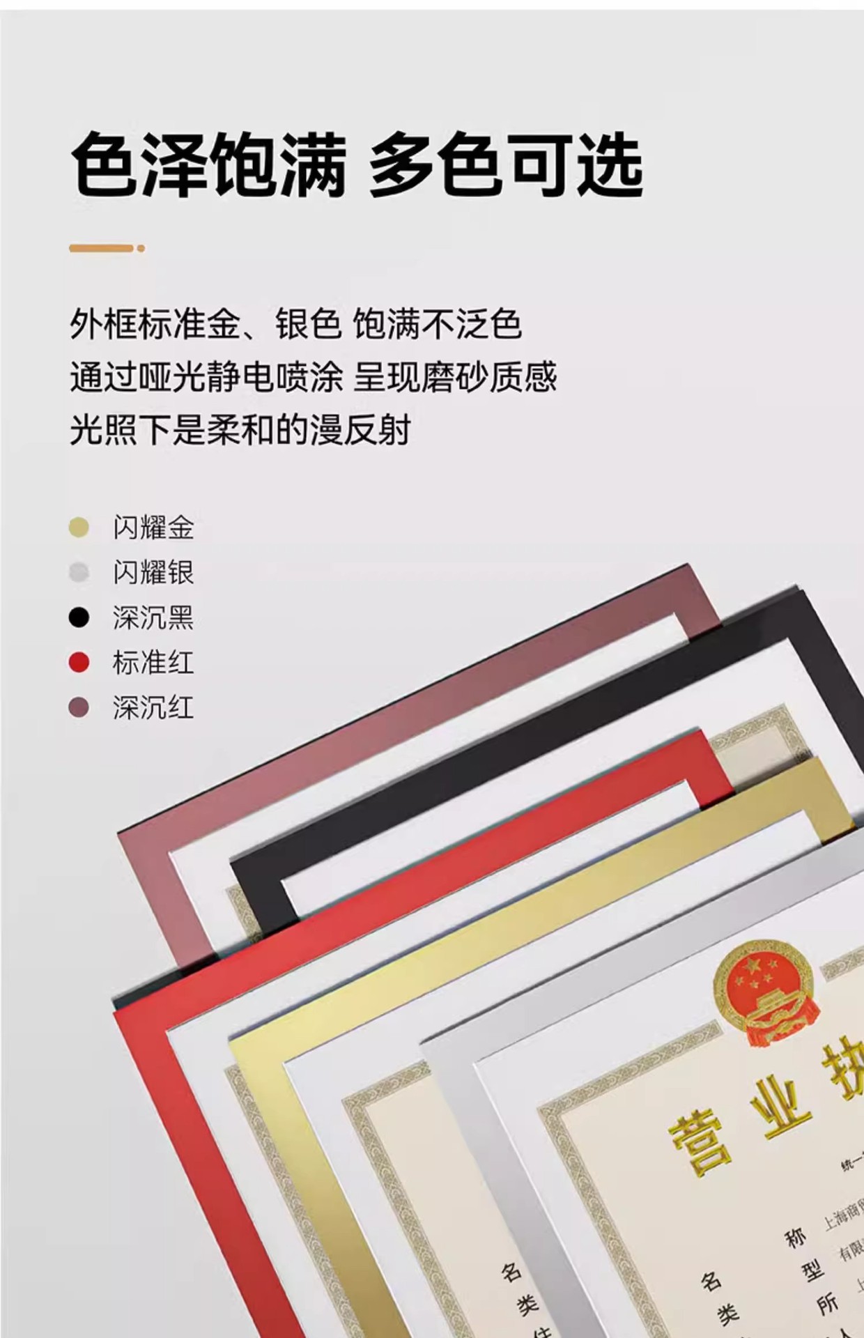 a4磁性展示贴免打孔磁力贴磁吸无痕贴片A3照片文件框证件奖状收纳详情9