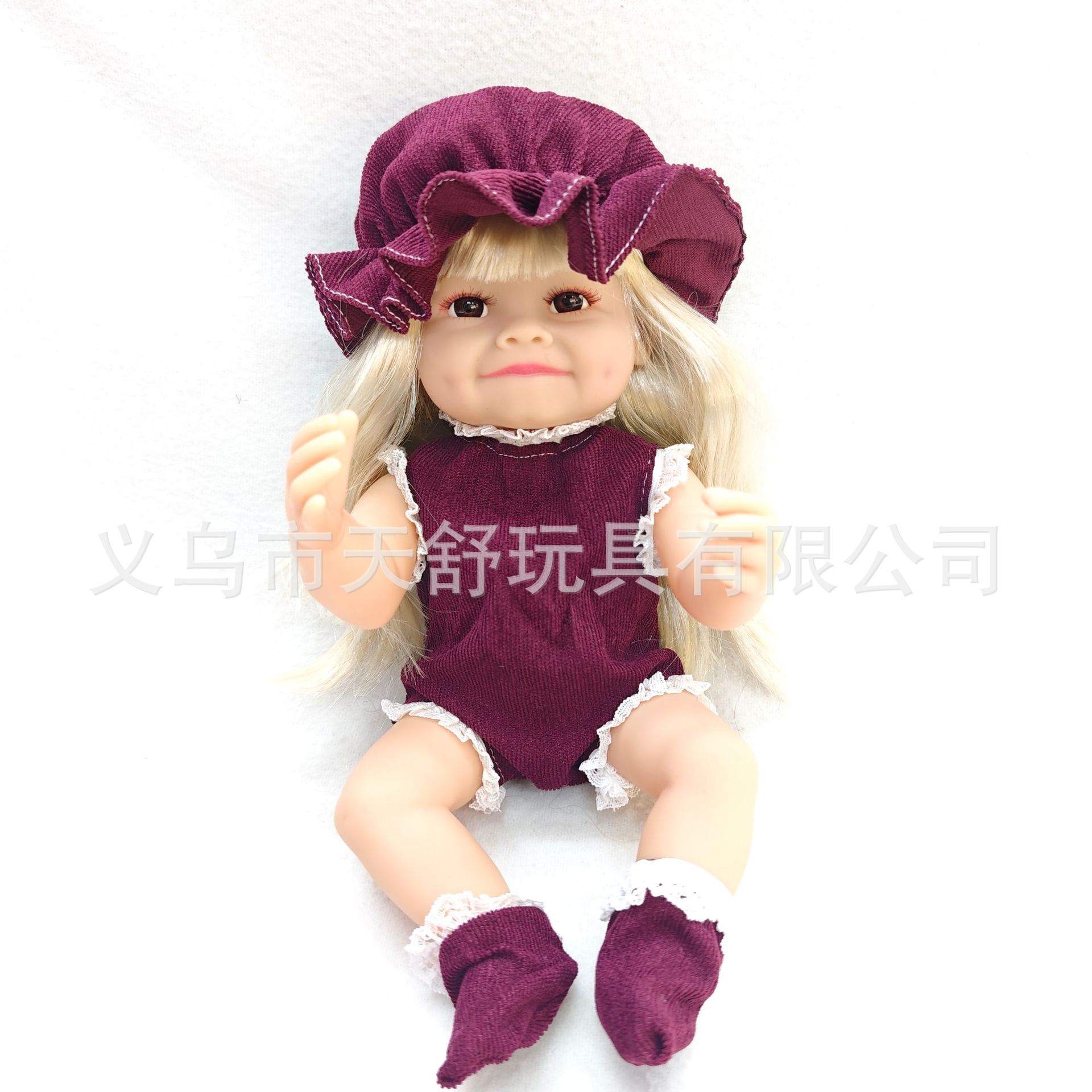 跨境热销30厘米可爱仿真娃婴儿软胶玩具女孩重生娃娃安抚婴儿玩具玩偶详情6