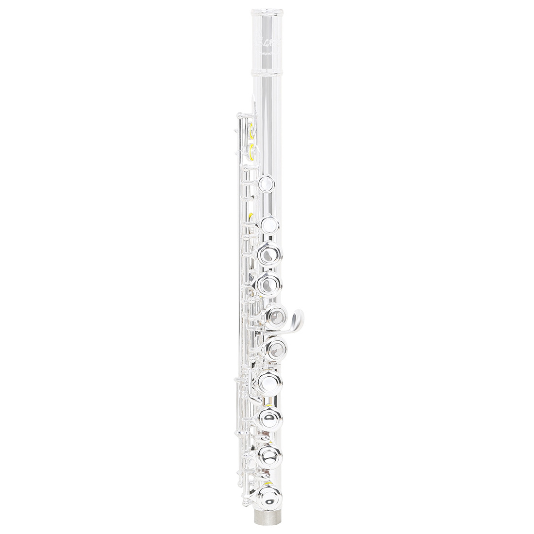 Cross-border silver-plated flute, 16-hole closed-hole C major silver flute, white copper curved flute, professional performance flute pic 17