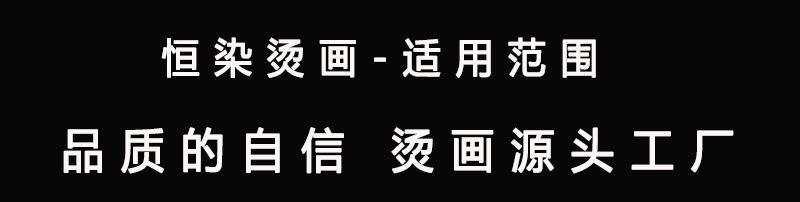 烫画工厂卡通图案t恤烫画贴印花烫图logo定 制烫金反光夜光水洗标详情2