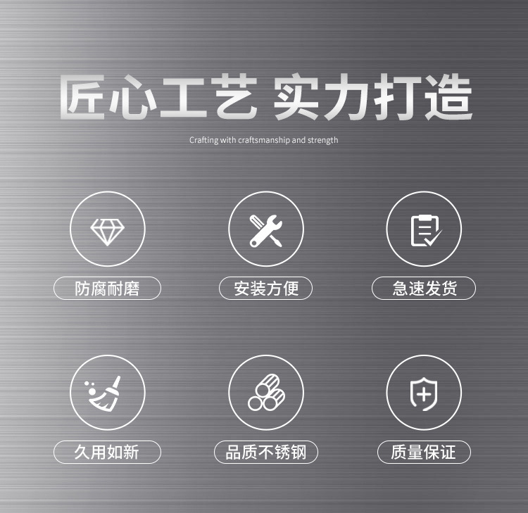 门把手手柄门锁卫生间通用型卧室家用室内房门厕所木门手把柄配件详情2