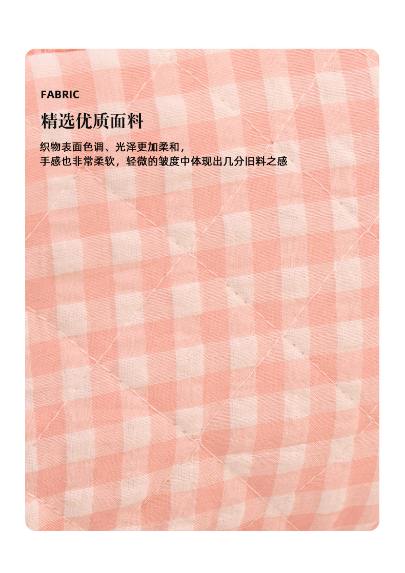 新款格子可爱化妆包大容量高级感多功能洗漱包手提收纳包一个起批详情6