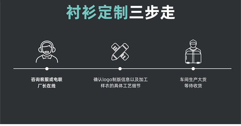 竹纤维男士长袖衬衫职业装上班族单位银行工作服修身透气免烫款详情4