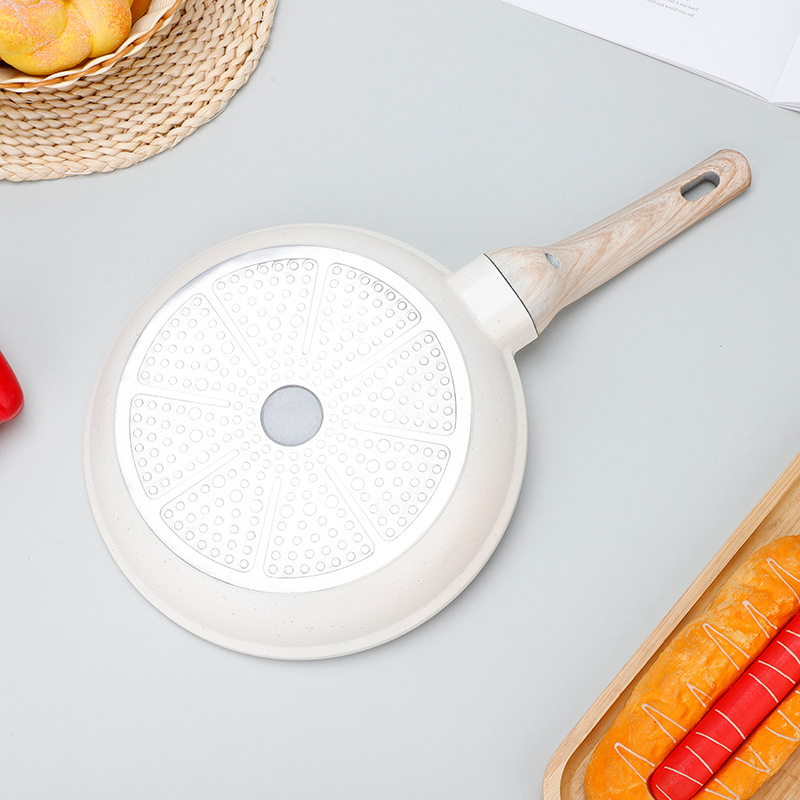 亚马逊批发麦饭石平底不粘锅家里烤肉盘早餐煎蛋锅披萨盘煎饼锅详情6