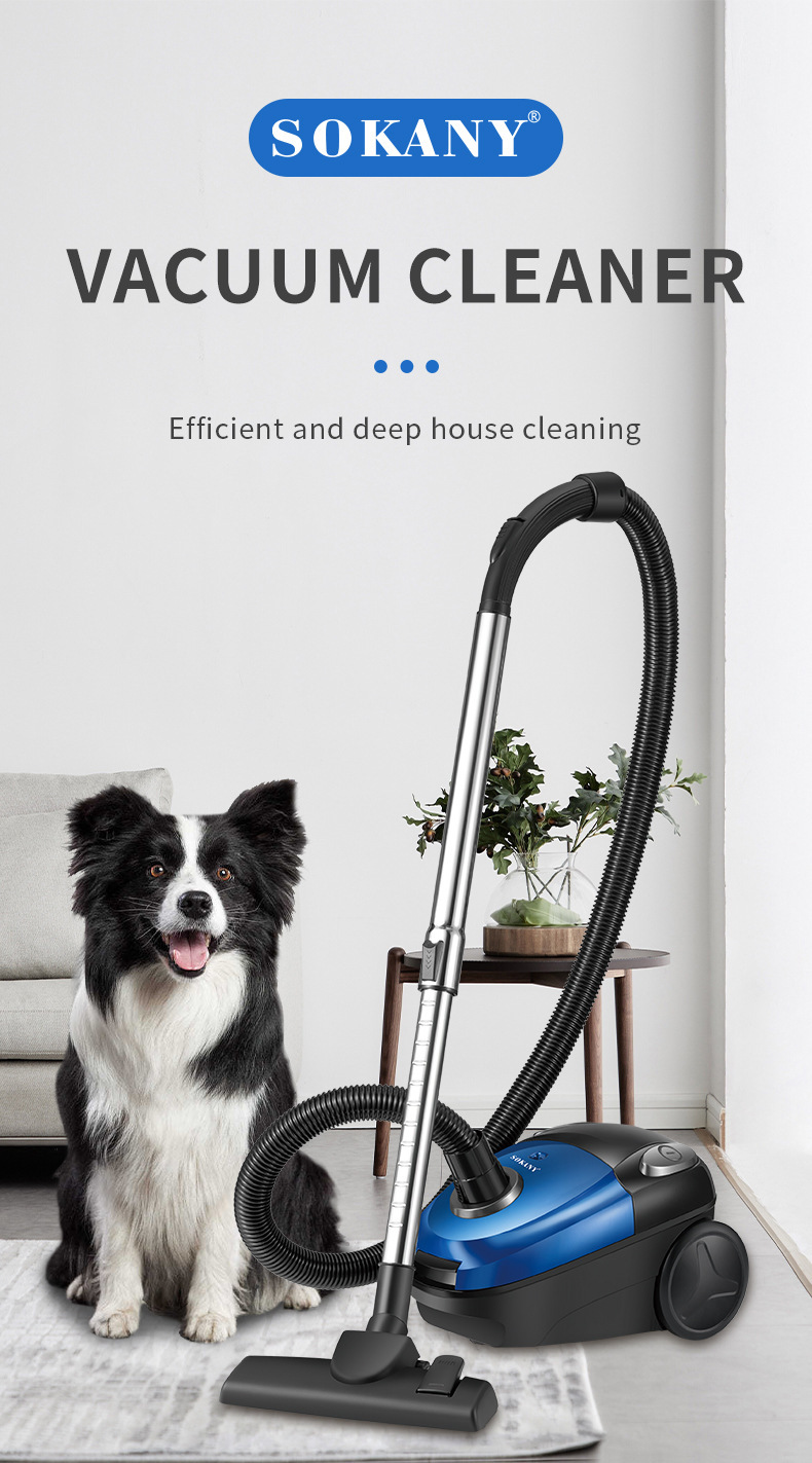 Cross-border European and American standard dust and mite removal vacuum cleaner, vacuum household dust collector, high-power dry wired vacuum cleaner pic 3