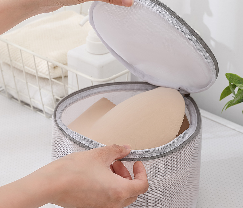 Upgraded three-dimensional laundry bag, a popular hand-held net bag for washing machines in Japan and South Korea, with a filter net bag and anti-deformation features pic 14