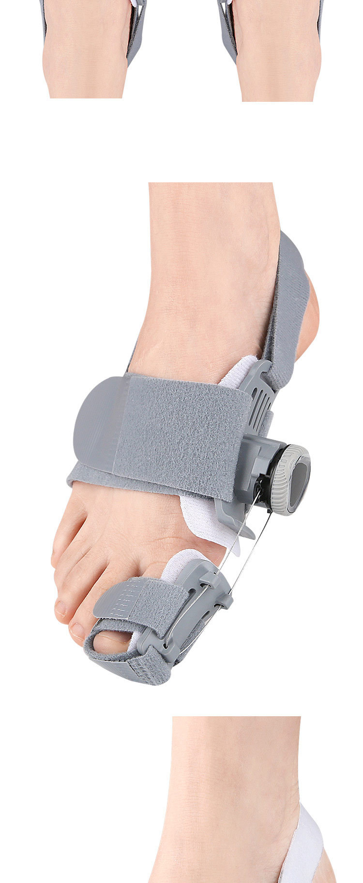 The big toe valgus orthosis and big toe bone separator can be used day and night. The adjustable rotating buckle is suitable for big toe valgus pic 8