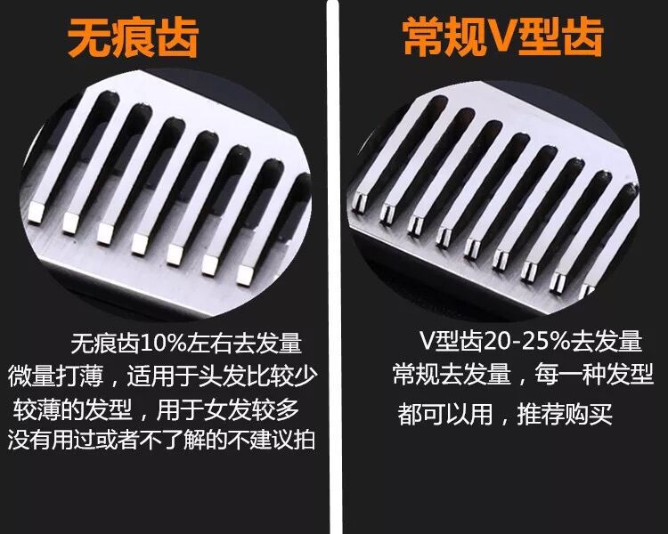 理发剪刀美发专业平牙剪打薄碎发套装  刘海神器剪头发剪刀理发店详情4