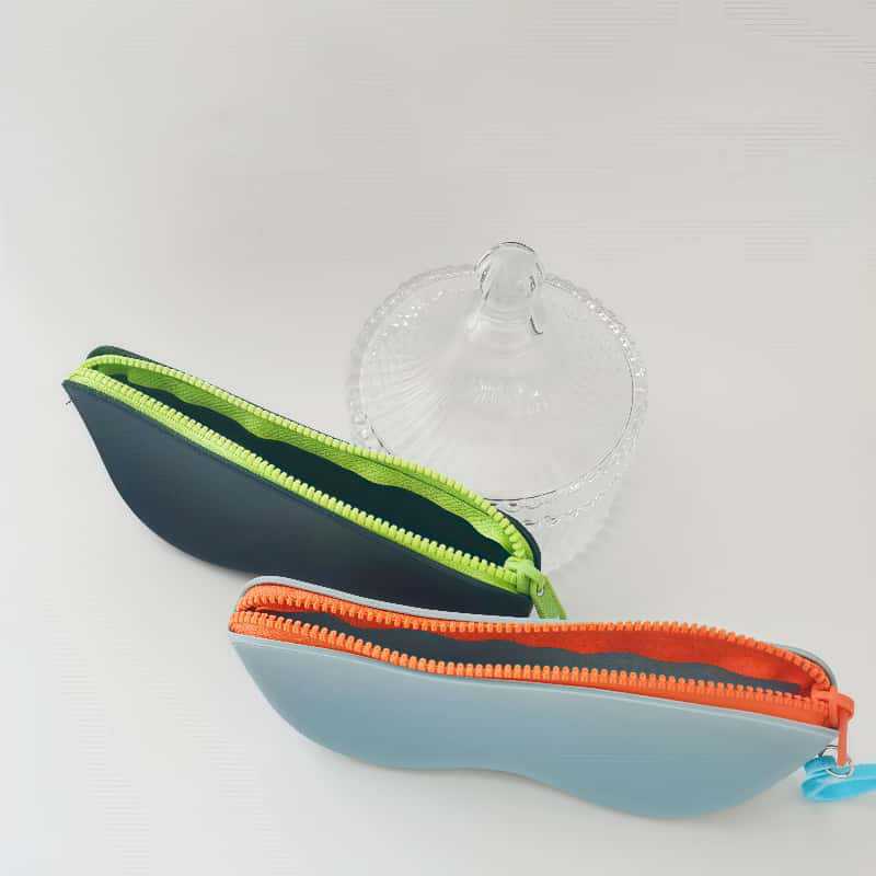 新款小众苹果眼镜袋收纳包便携可挂硅胶墨镜袋太阳镜游泳镜收纳袋详情9