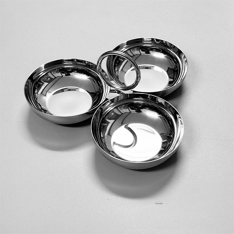 Cross-border light luxury high-end stainless steel dried fruit tray, home creative living room coffee table, fruit plate, snack bowl, fruit plate pic 12