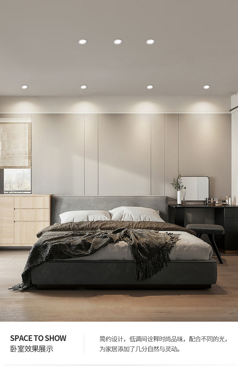 多眼led射灯嵌入式孔灯3W5W高亮牛眼聚光灯洗墙家用店铺商用天花详情24