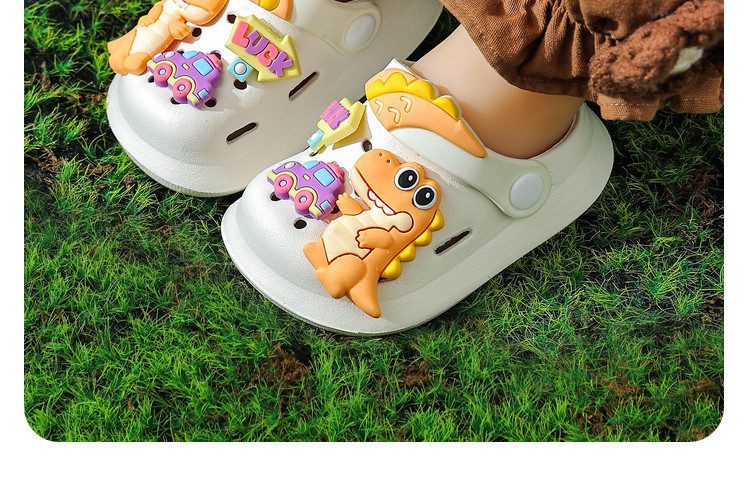 儿童凉拖鞋夏季卡通小男孩软底防滑男童包头中小童包头宝宝洞洞鞋详情16