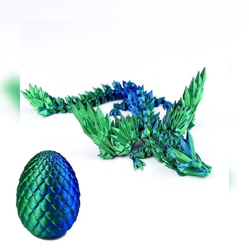 3D打印飞龙模型的3D打印高保材质任意造型适用于摆摊盲盒批发销小详情7
