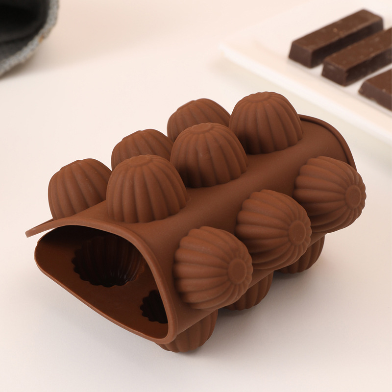 Semi-circular mold, handcrafted chocolate, spherical mousse, small cake baking tray, candy ice cube pudding, flower-shaped baking silicone pic 2