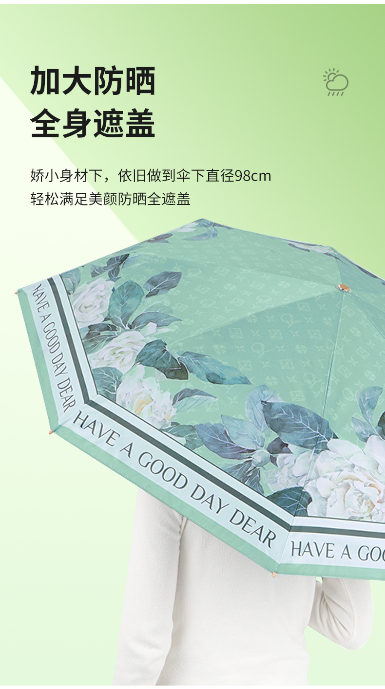 雨伞双层雨伞折叠雨伞防晒雨伞商务礼品伞广告雨伞批发可印刷LOGO详情6