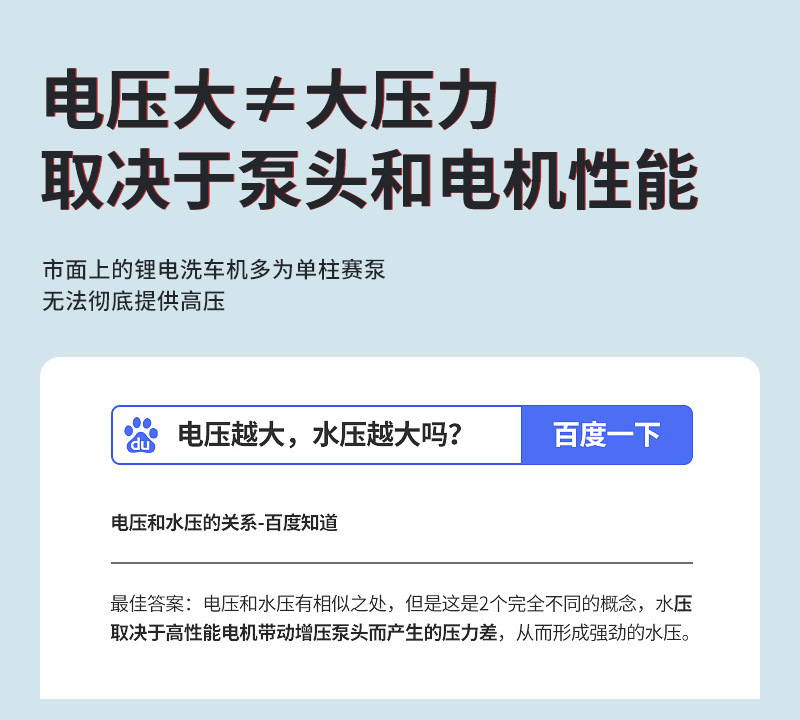 高压清洁机家用全自动清洗机便携式水枪抢大功率神器伯尔特洗车机详情7