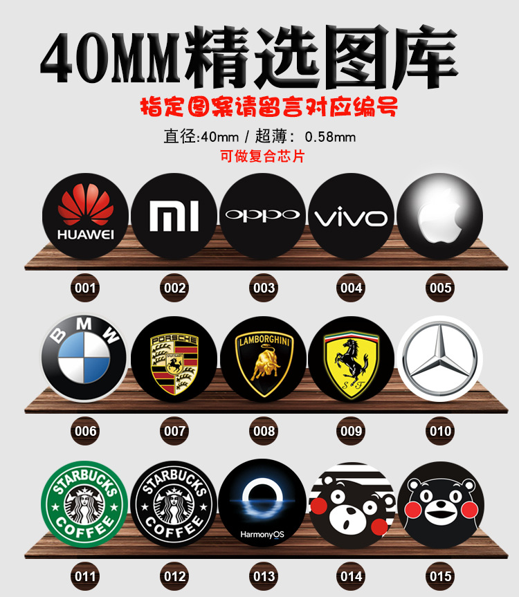 icid 2-in-1 composite card dual-frequency access control card with ultra-thin CUID+T5577nfc replicable erasable patch pic 5