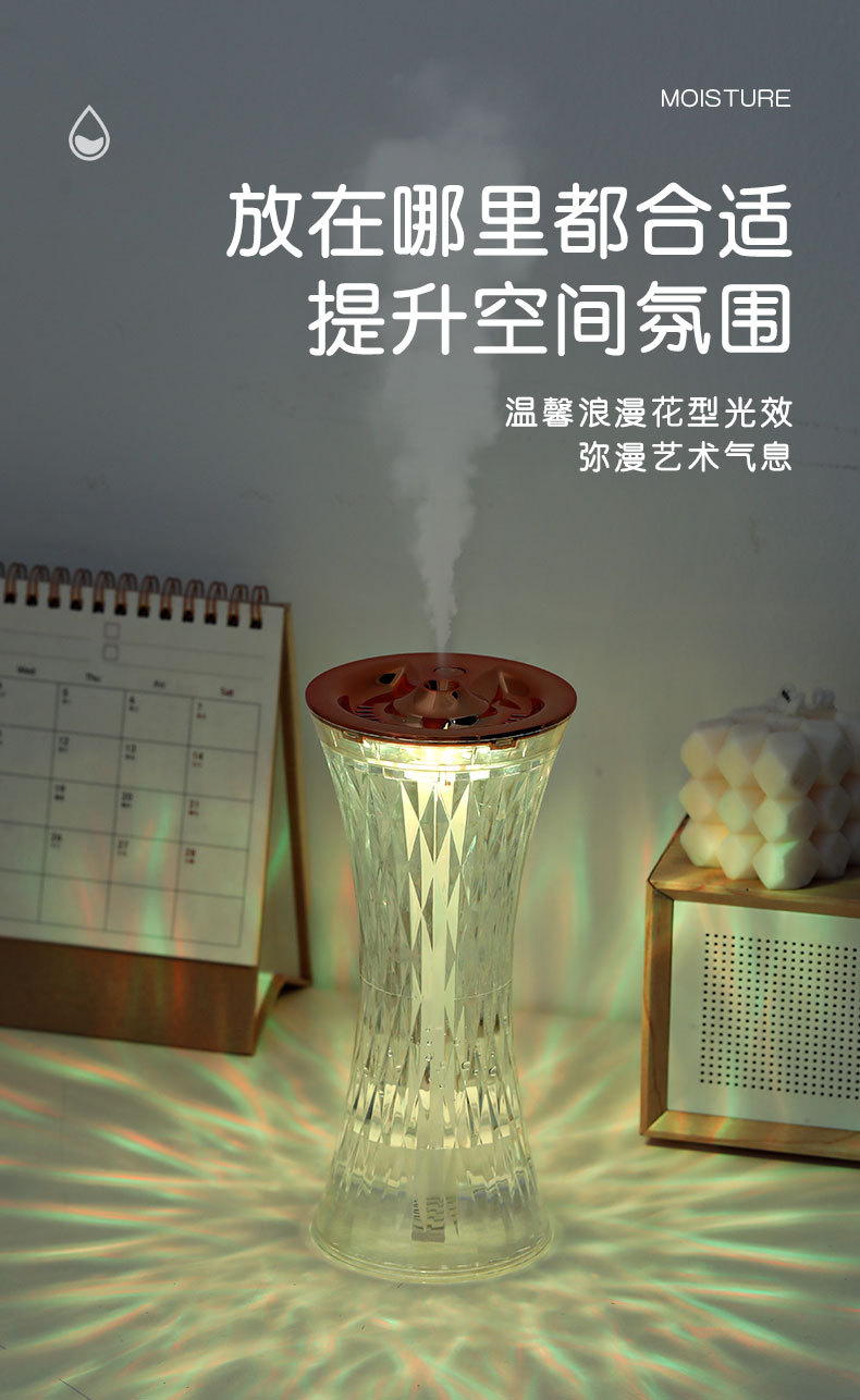 跨境爆款小型便携空气加湿器家用大雾量大容量桌面雾化加湿器卧室详情3