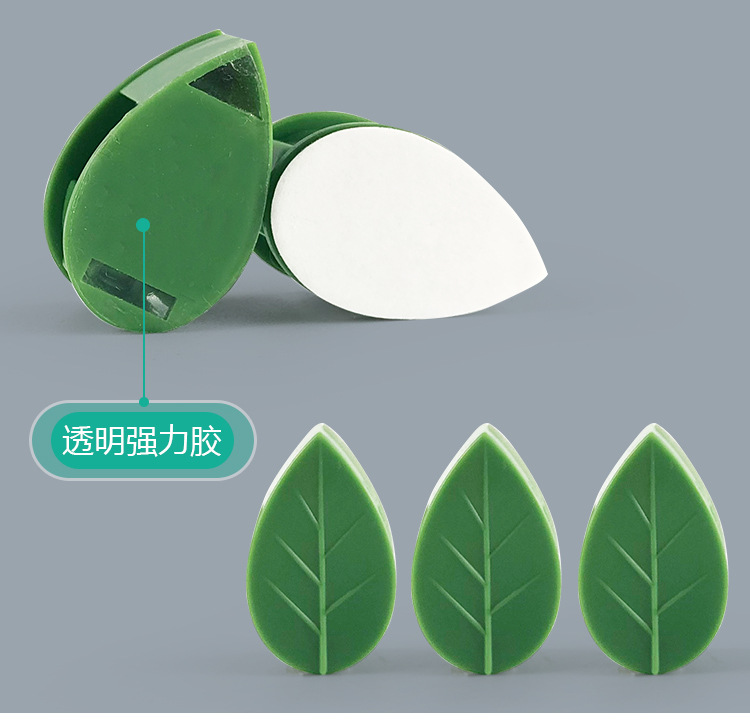 树叶款绿萝固定器绿植爬墙神器墙面西瓜藤蔓固定夹无痕绿植固定器详情6