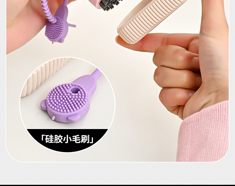 萌趣卡通软毛鞋刷家用清洁去污洗鞋神器多功能不伤鞋鞋油刷详情9