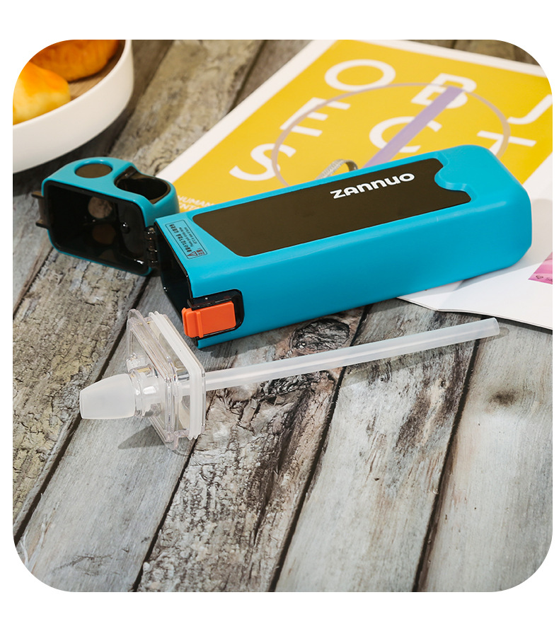 创意简约方形个性塑料杯 随手杯带盖潮流扁平设计 便携运动吸管杯 随手杯时尚便捷潮流款详情15