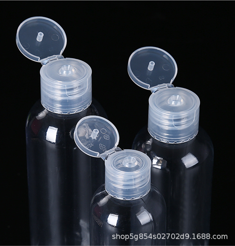 现货5 10 20 30 50 100 200 300 500毫升塑料瓶蝴蝶盖翻盖瓶详情13