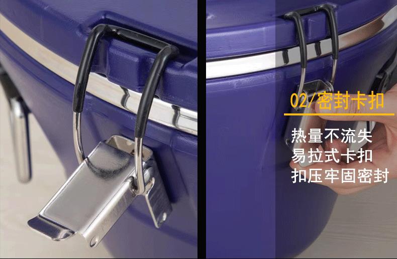 Wholesale of stainless steel commercial lunch boxes, large-capacity high-end insulated boxes, double-layer thickened outdoor household soup buckets, cross-border pic 9