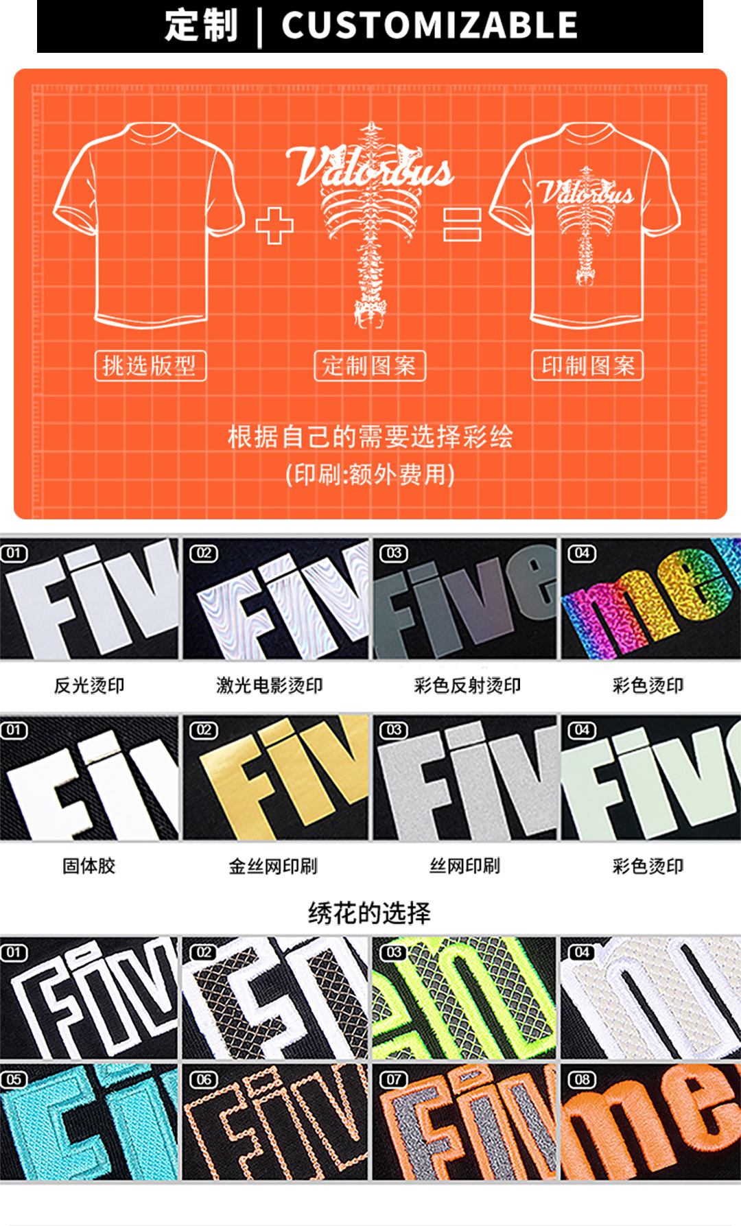 Fashionable printed T-shirt, white short-sleeved, cartoon duck, skateboard pattern and text, custom advertising clothes for men and women pic 7