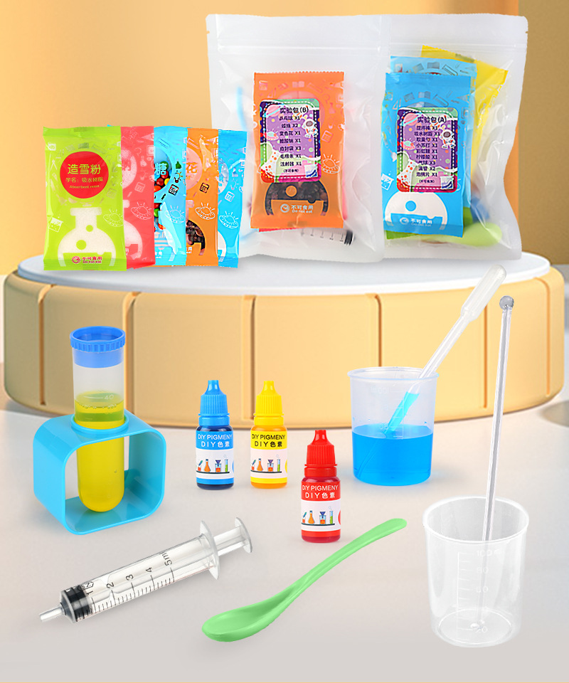 四合一科学实验套装玩具小学生6-12岁科学小实验阳光种植火山爆发详情11