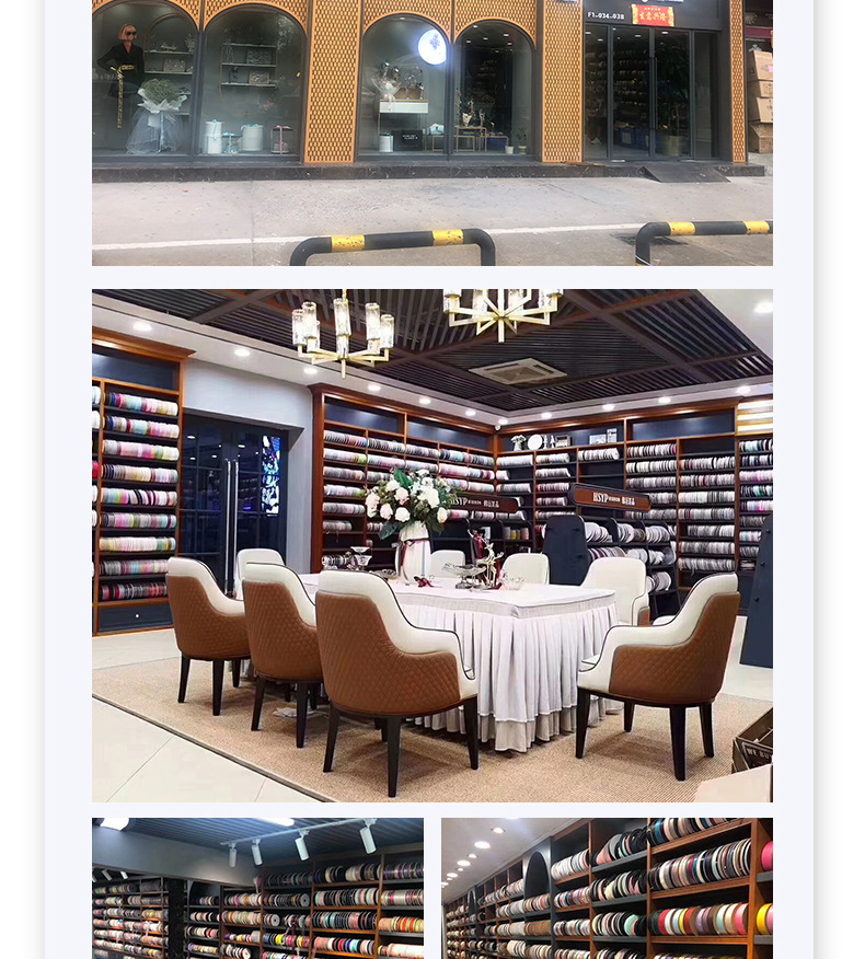 Dingxin Ribbons Wholesale: 4cm rolled edge polyester colored satin ribbons, DIY accessories, flowers, gifts, cake packaging ribbons pic 21