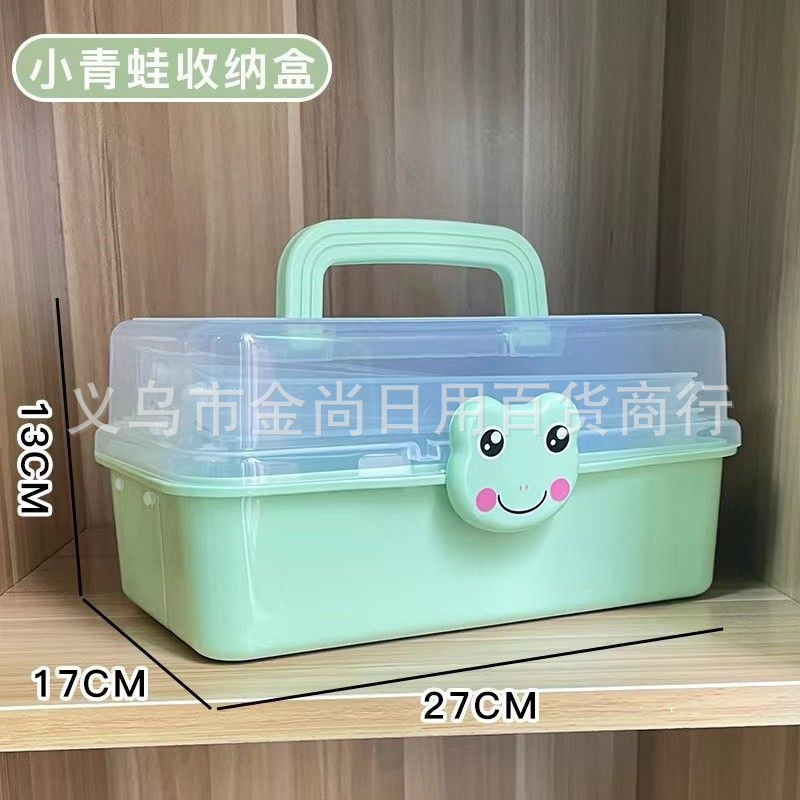 家用可爱卡通医药箱学生宿舍常备医疗箱急救药物药品收纳盒小药箱详情12
