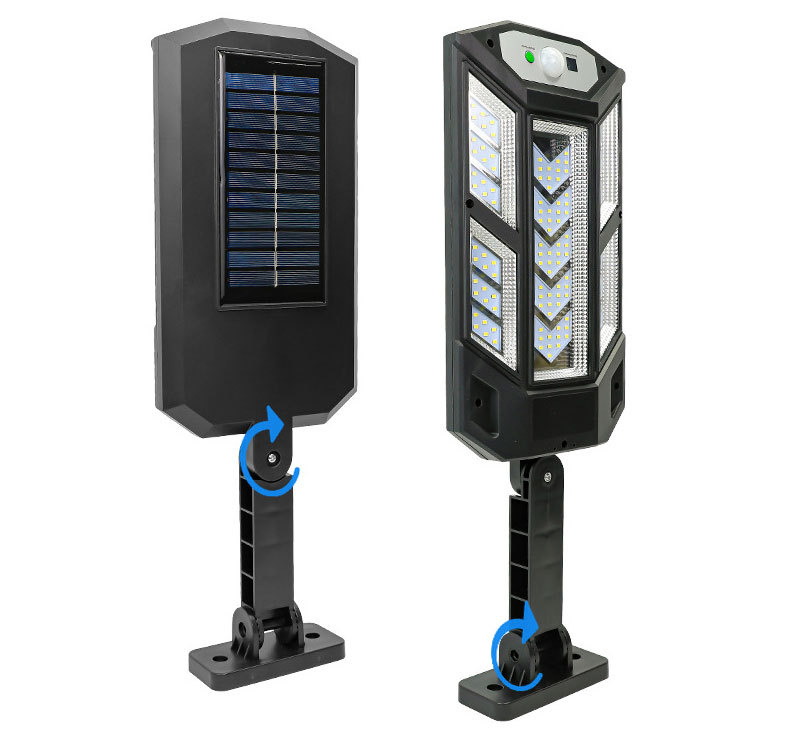 跨境户外庭院灯天黑自动亮人体感应LED家用照明墙壁灯太阳能路灯详情5