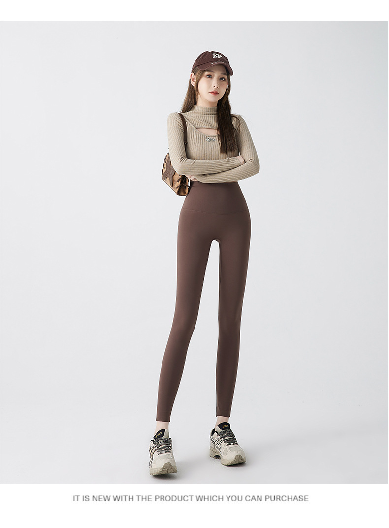 蜻蜓裤秋冬款女外穿高腰收腹不掉档打底裤义乌大码弹力瑜伽鲨鱼裤详情27