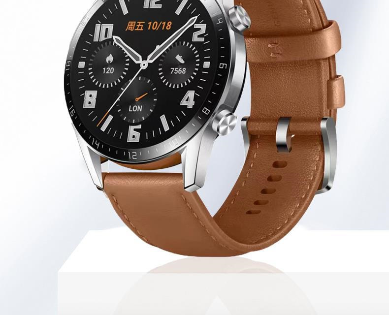 适用于华为GT5 真皮手表带官方同款智能手表带真皮表带现货速发详情10