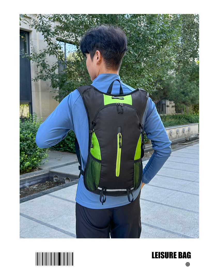 Outdoor sports cycling backpack, ultra-light hiking and mountaineering bag, wear-resistant, waterproof, lightweight travel multi-functional backpack pic 24