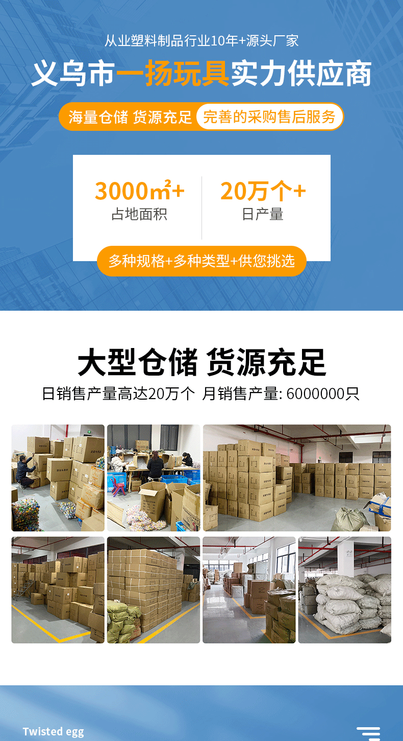 扭蛋32*47mm透明公仔扭蛋球游艺厅专用创意扭蛋机球扭扭蛋球盲蛋详情2
