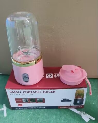 Cross-border six-blade fully automatic multi-functional juicer, portable rechargeable small household water juice pic 6