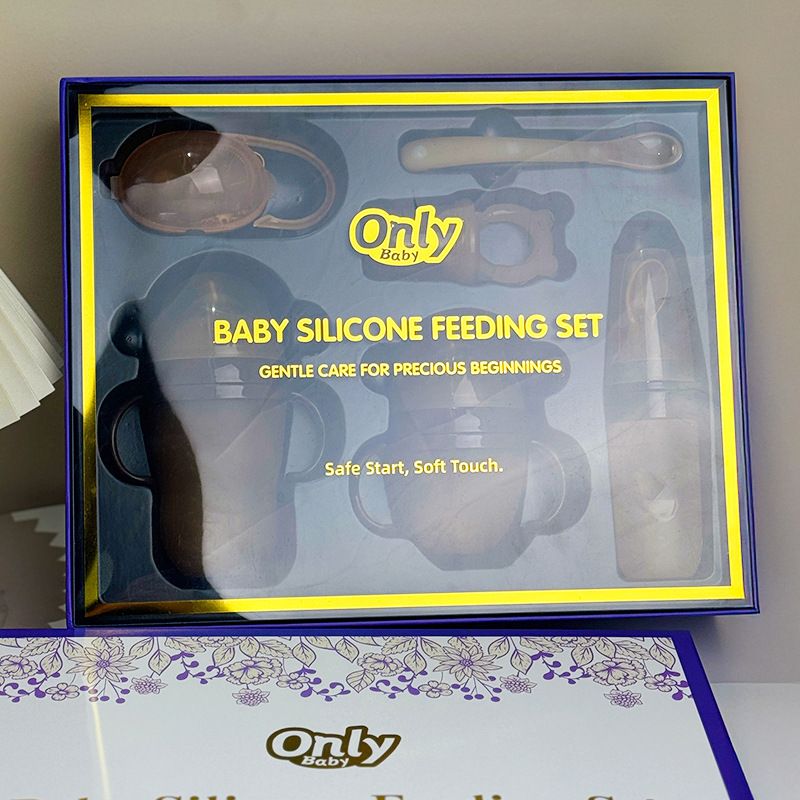 Only Baby婴幼儿食品级硅胶喂养套装餐具详情7