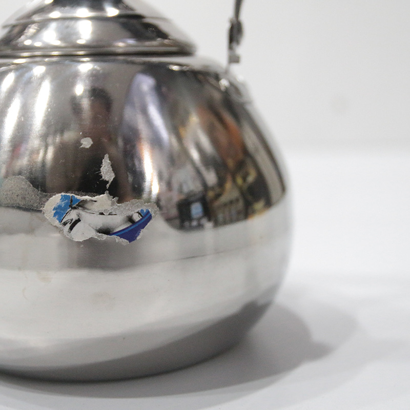 Stainless steel teapot, water bottle, coffee pot, induction cooker, tea pot, thickened export Zhilan pot, hotel and restaurant pear pot pic 5