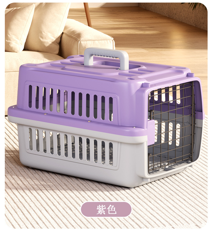 宠物航空箱猫用可空运猫咪外出便携猫笼子狗狗手提车载宠物箱/包详情29