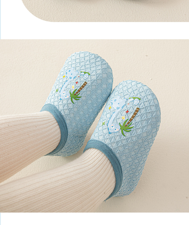 宝宝地板袜成人秋季防滑隔凉软底室内婴儿学步男女童亲子鞋套批发详情12
