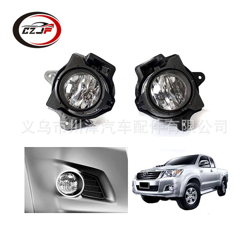 تطبيق مجموعة FOG Lamp Set لمصابيح أيروسول من طراز تويوتا HILuxvigo Hiarks Hilluxfigo للفترة 2014-2015. pic 8