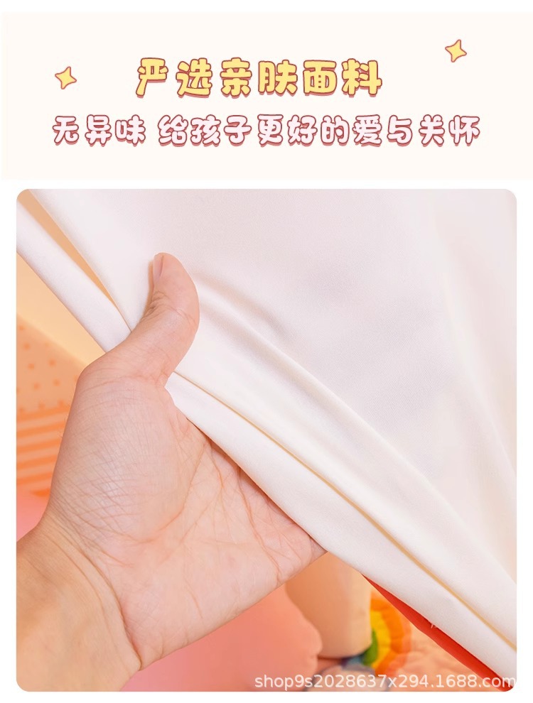 跨境专供新款儿童游戏屋厂家直销印第安人帐篷蒙古包现货一件代发详情9